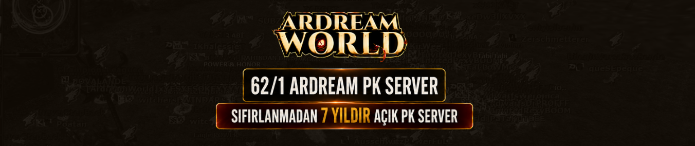 Ardreamworld.com.tr Download Banner